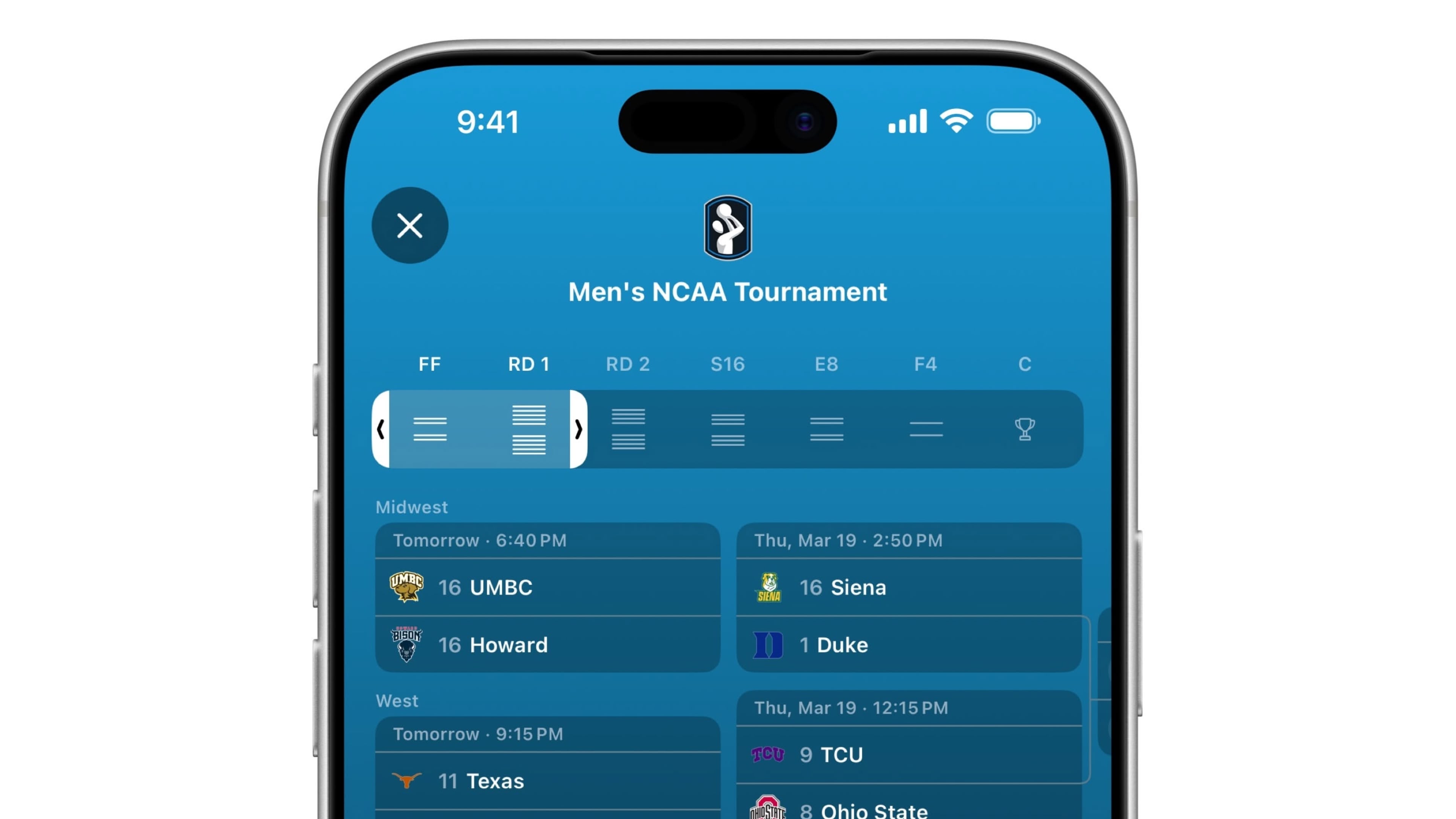 Apple Sports App Muliggør Direkte Tracking af NCAA March Madness