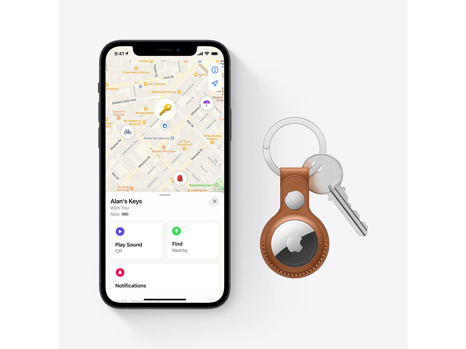 Apple AirTag (1 Pack) - (MX532ZM/A)