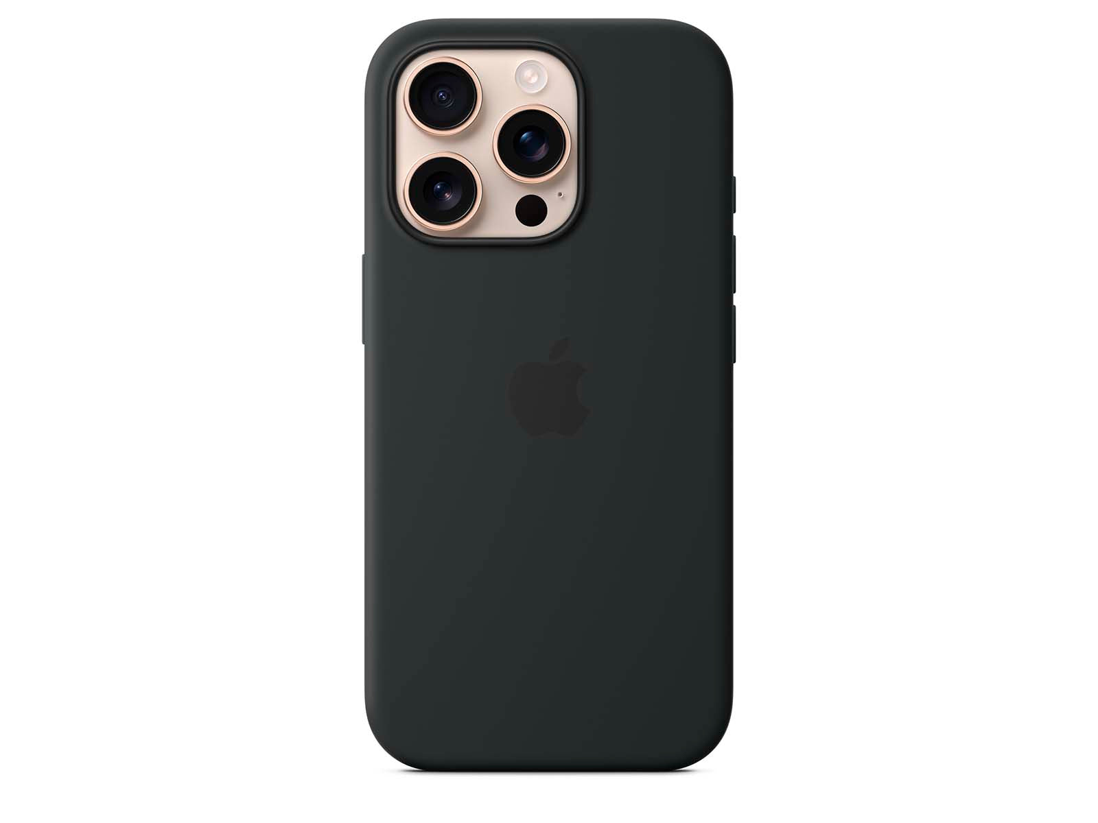 iPhone 16 Pro Silikone cover - Sort - (MYYJ3ZM/A)