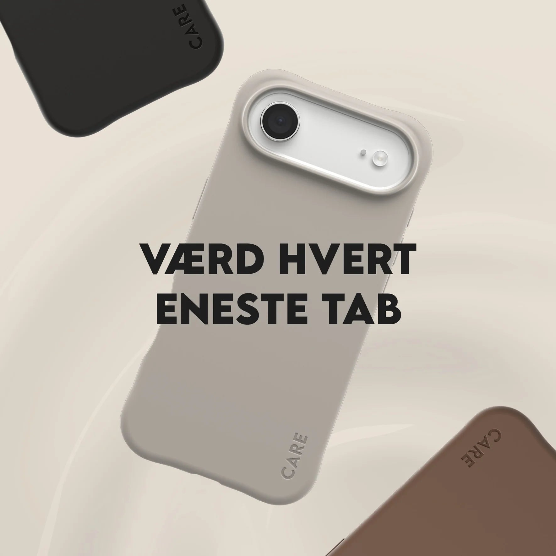 PanzerGlass CARE MagSafe Cover til iPhone 17 Air – Samba Vanilla