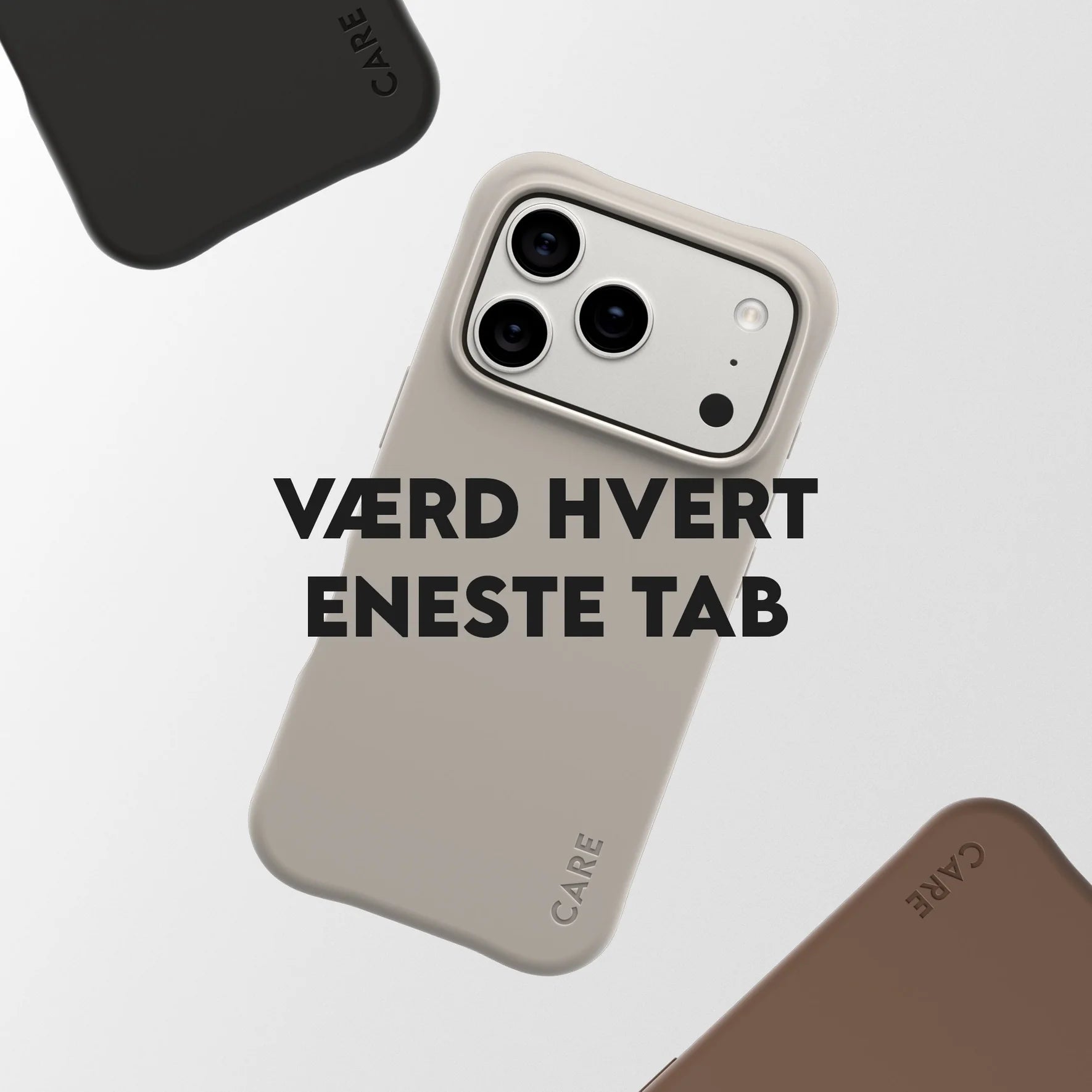 PanzerGlass CARE Cover til iPhone 17 Pro – Samba Sort