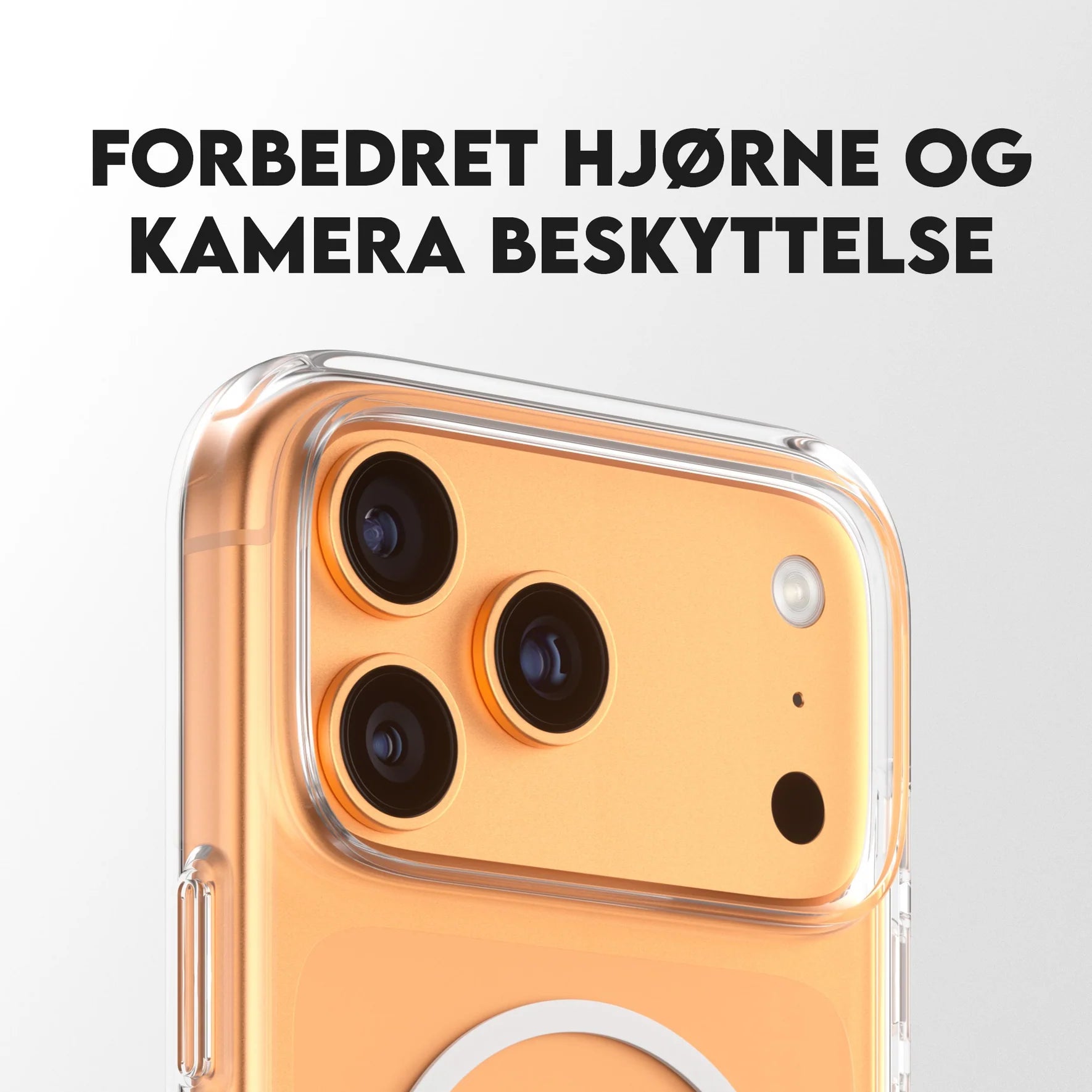 PanzerGlass Urban Explorer MagSafe Cover til iPhone 17 Pro Max – Hvid