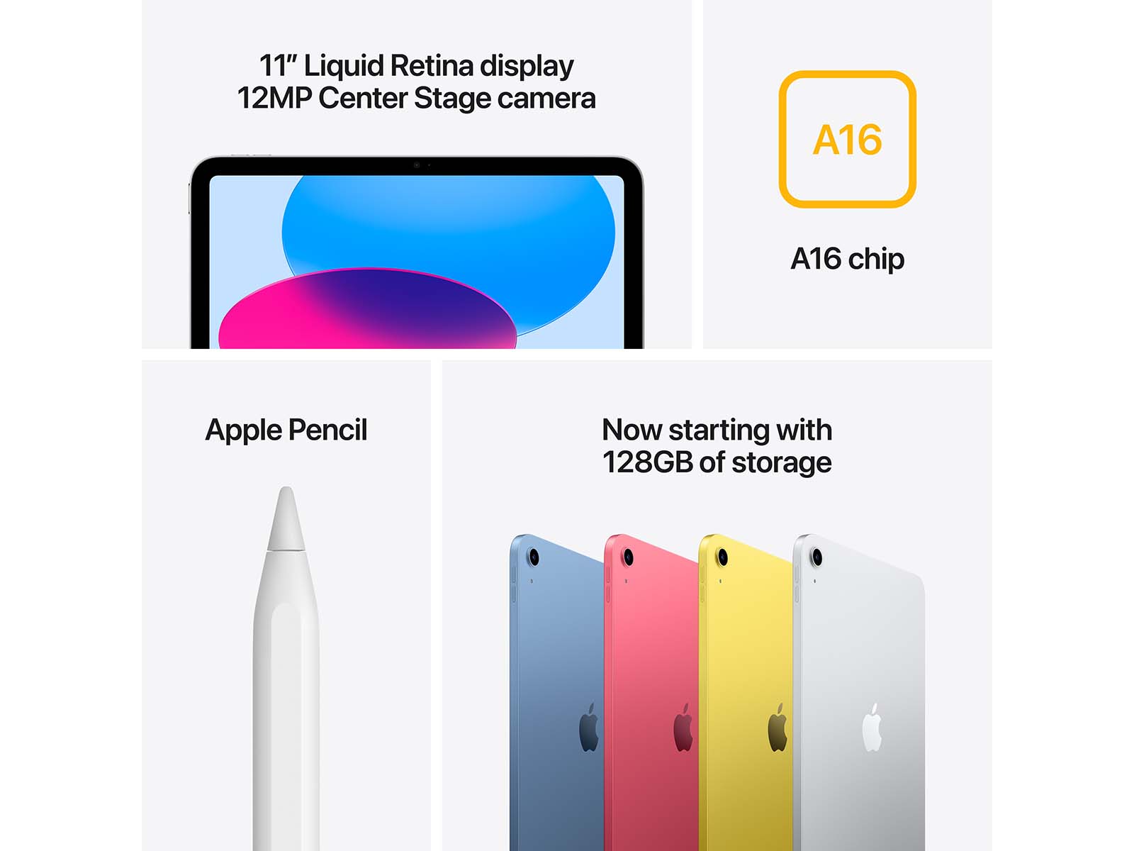 iPad 11" 2025 Wi-Fi 256GB - Silver - (MD4G4KN/A)