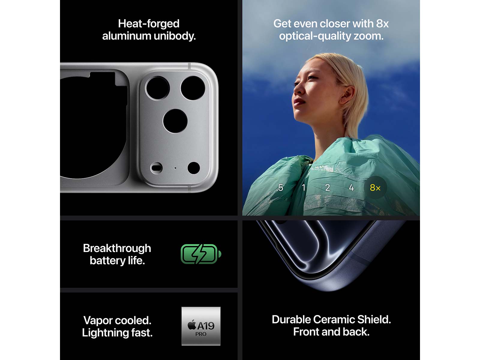 Apple iPhone 17 Pro 256GB Silver - (MG8G4QN/A)