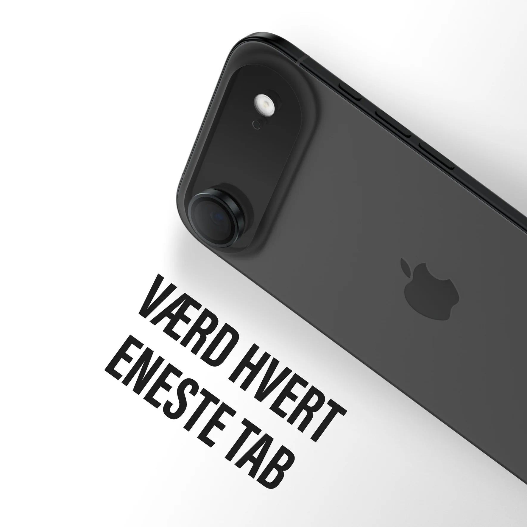 PanzerGlass Hoops Kameralinse-beskytter til iPhone 17 Air – Sort