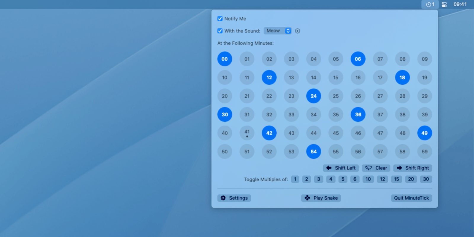 MinuteTick: Den smarte menu bar-app der holder dig på sporet på din Mac