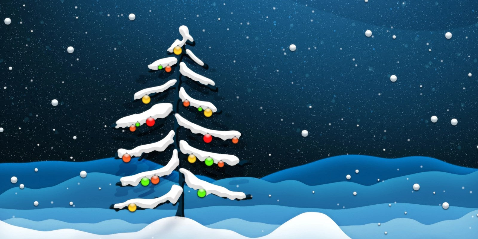 Få julestemning på din Mac: Snowy bringer sne, lyskæder og Aqua-tapet – helt gratis
