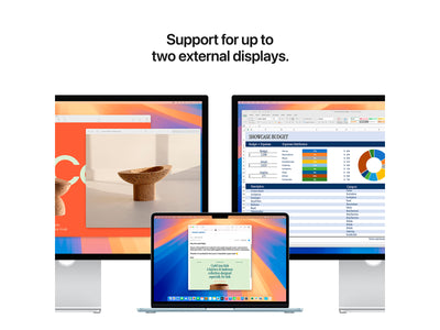 MacBook Air 2025 13" M4 10CPU, 10GPU, 24GB, 512GB - Midnight - (MC6C4DK/A)