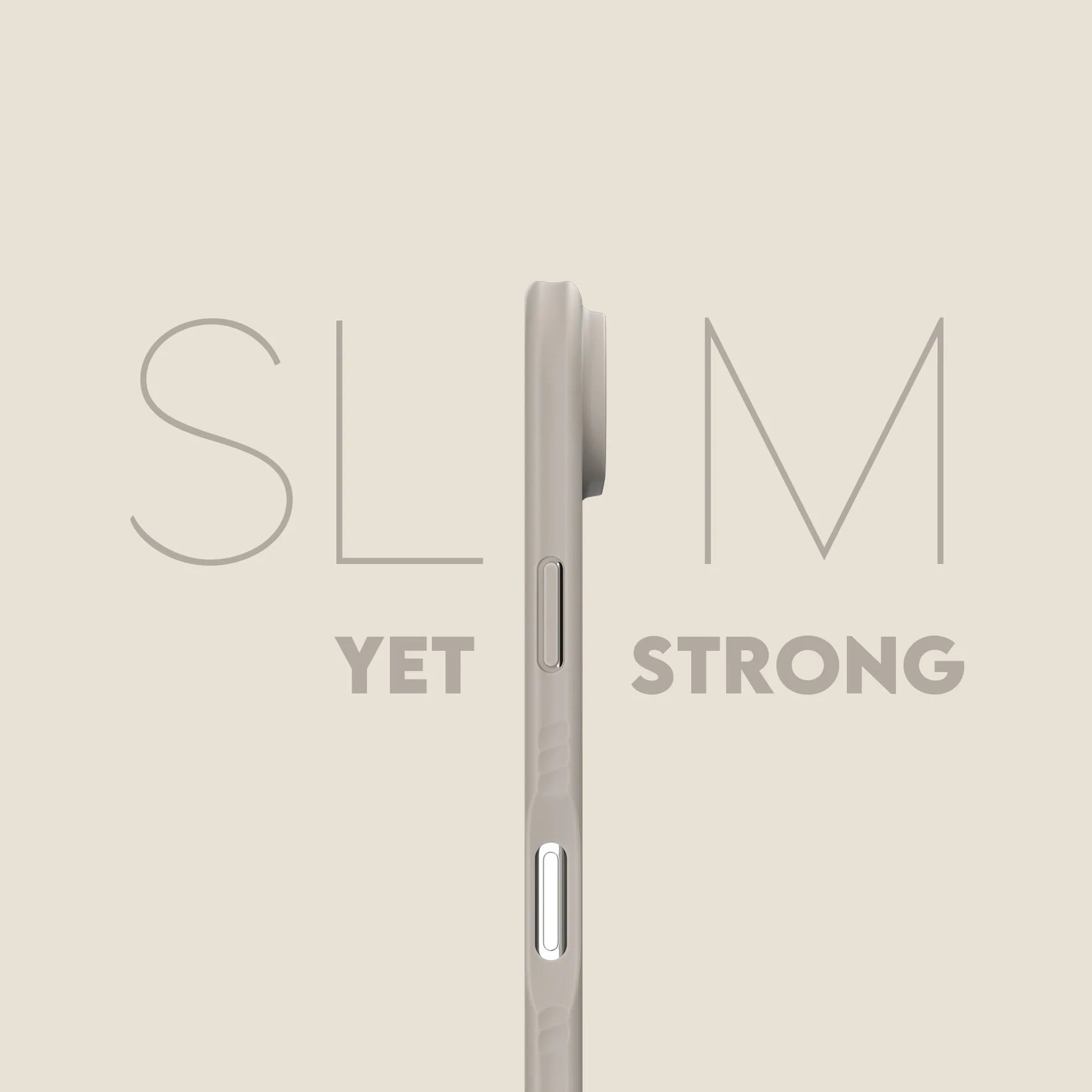 PanzerGlass CARE MagSafe Cover til iPhone 17 Air – Samba Vanilla