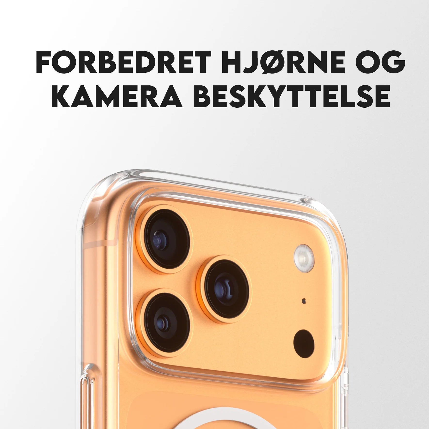 PanzerGlass Urban Explorer MagSafe Cover til iPhone 17 Pro – Hvid