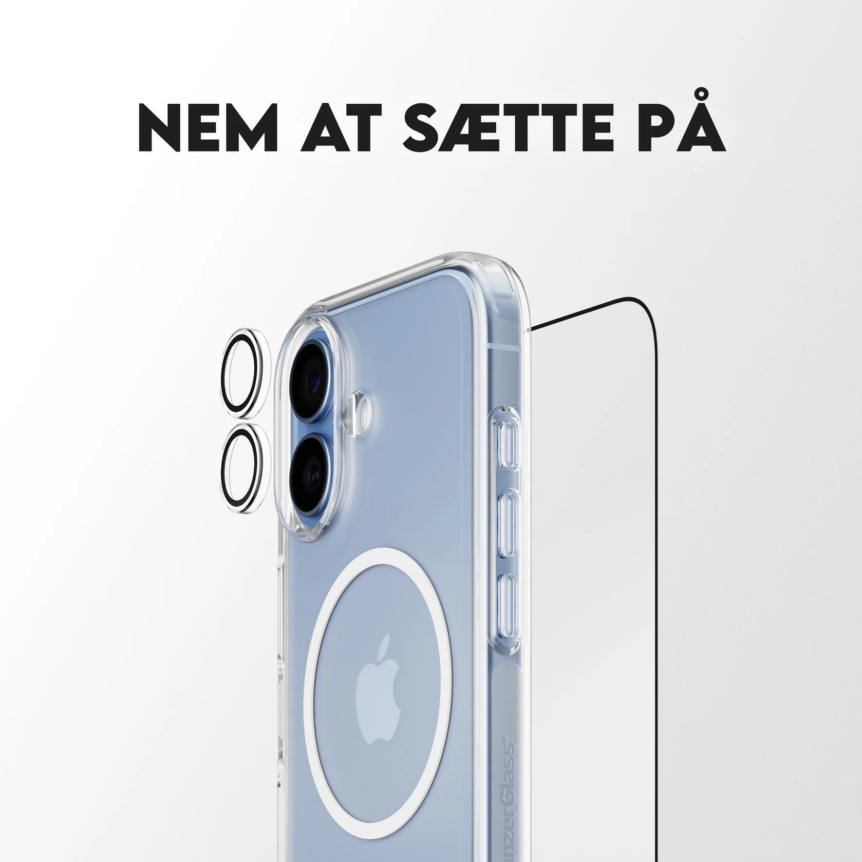 PanzerGlass Klar Beskyttelsescover til iPhone 17