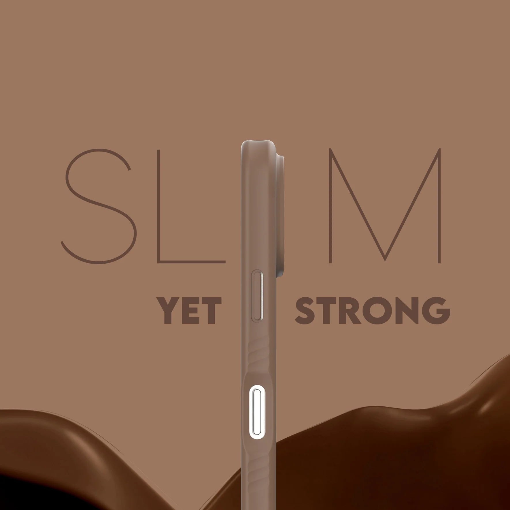 PanzerGlass CARE Cover til iPhone 17 Pro – Samba Espresso