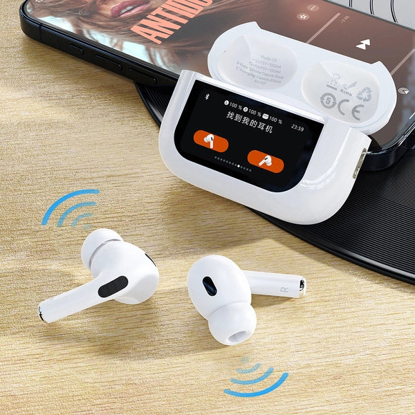 Dudao U19 In-Ear TWS trådlösa hörlurar med LED-display