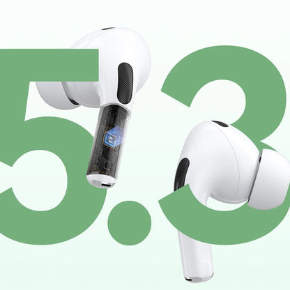Dudao U19 In-Ear TWS trådlösa hörlurar med LED-display