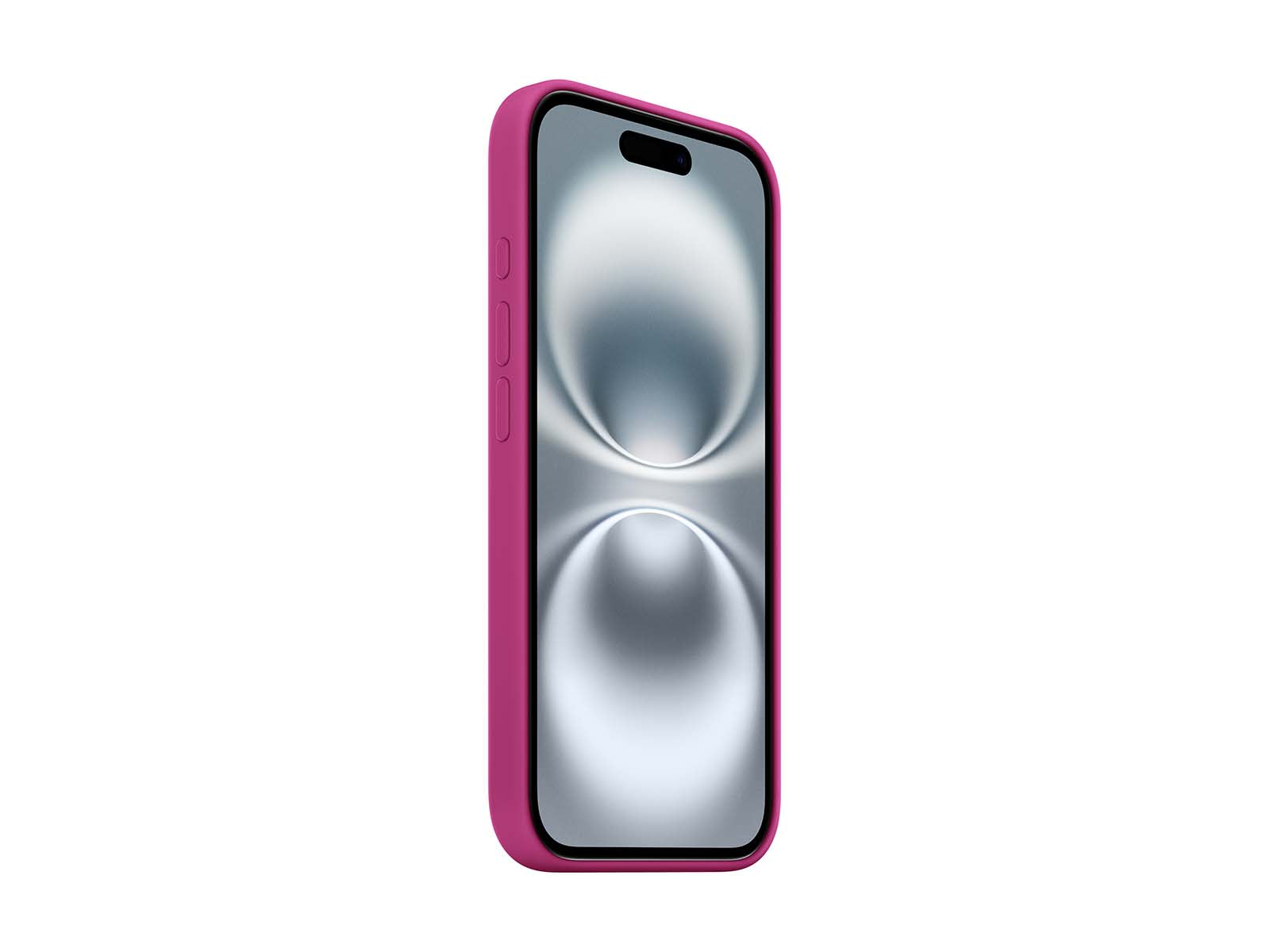 iPhone 16 Silikone-etui - Fuchsia - (MYY53ZM/A)
