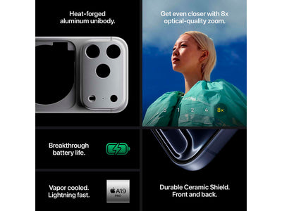 Apple iPhone 17 Pro 512GB Silver - (MG8K4QN/A)